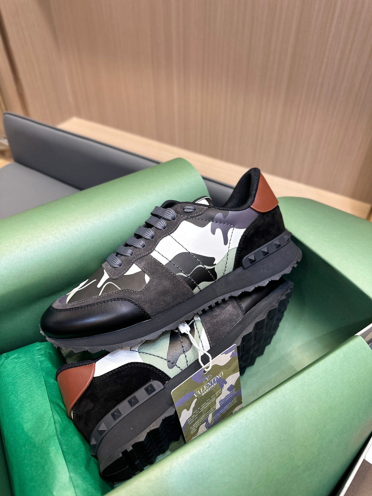 VT 25 Rockrunner Sneaker Camouflage Sheepskin 349043
