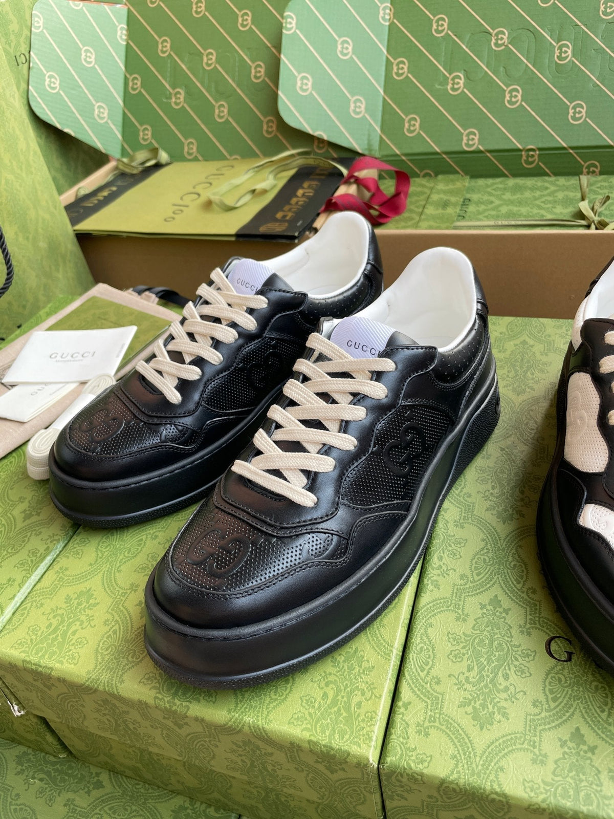 GG 26 Sneaker Black Calfskin 632886