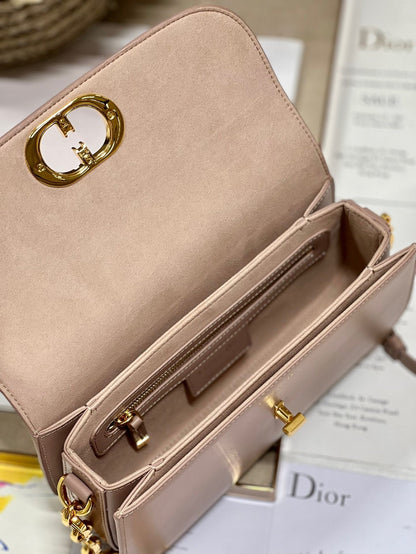 CD Montaigne Avenue Bag Pink Calfskin 336845