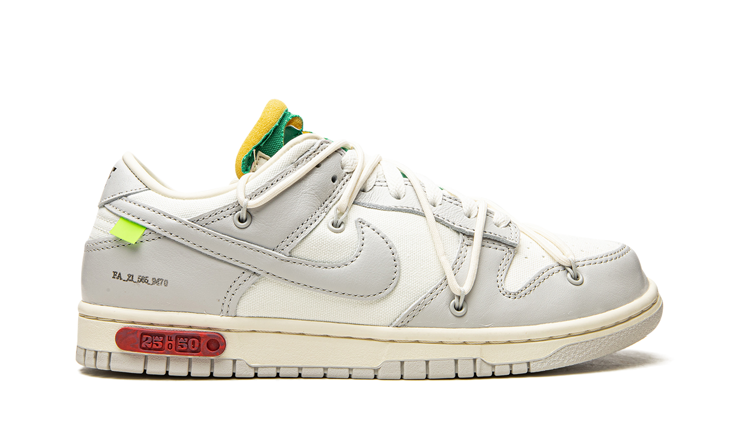 Dunk Low "Lot 25 - Off White" DM1602 121