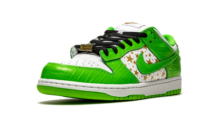 SB Dunk Low "Supreme - Stars - Mean Green" DH3228 101