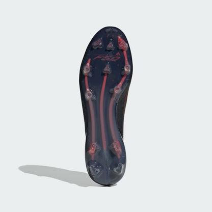 F50 Elite FG Laced Black/Red