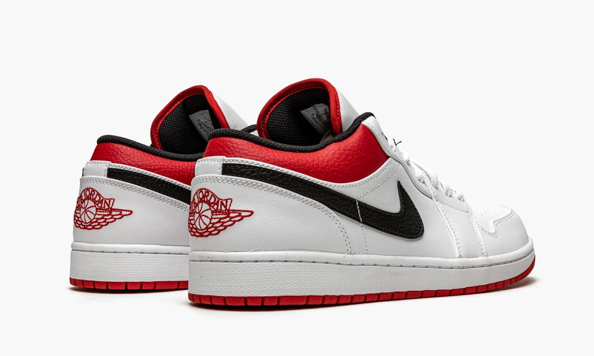 Air Jordan 1 Low White / Gym Red Sneakers - Premium Sneaker