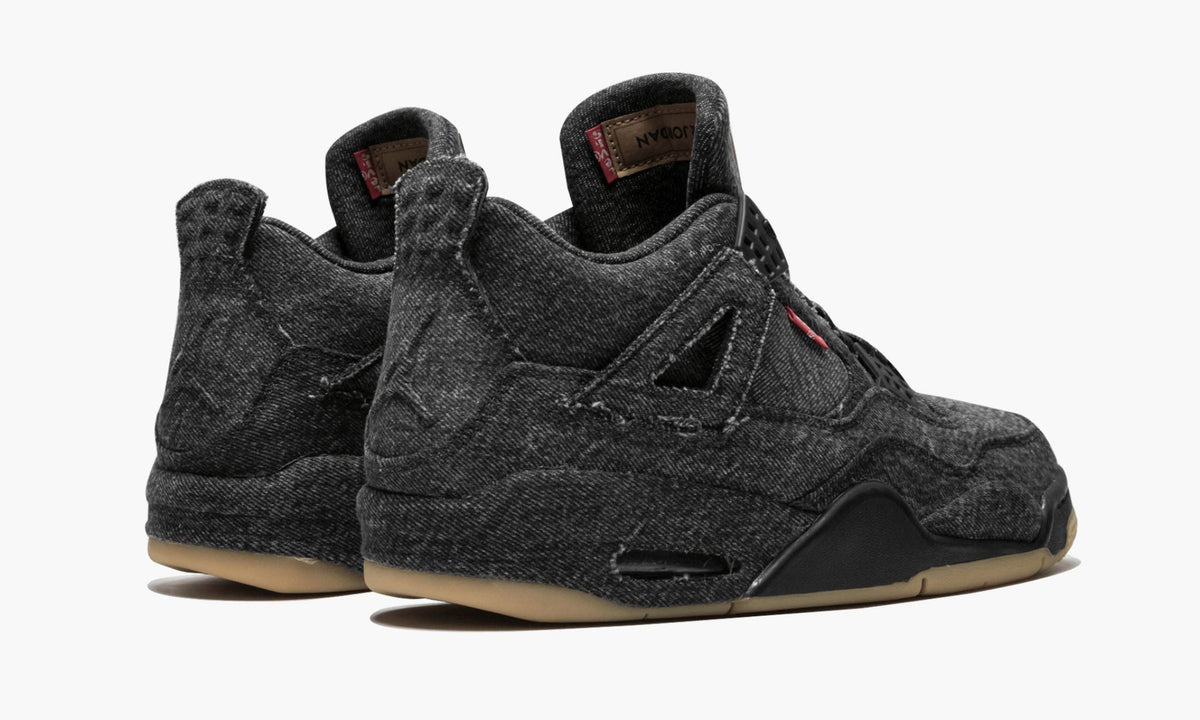 Air Jordan 4 Retro Levis NRG “Black Levis” Sneakers - Court Classic