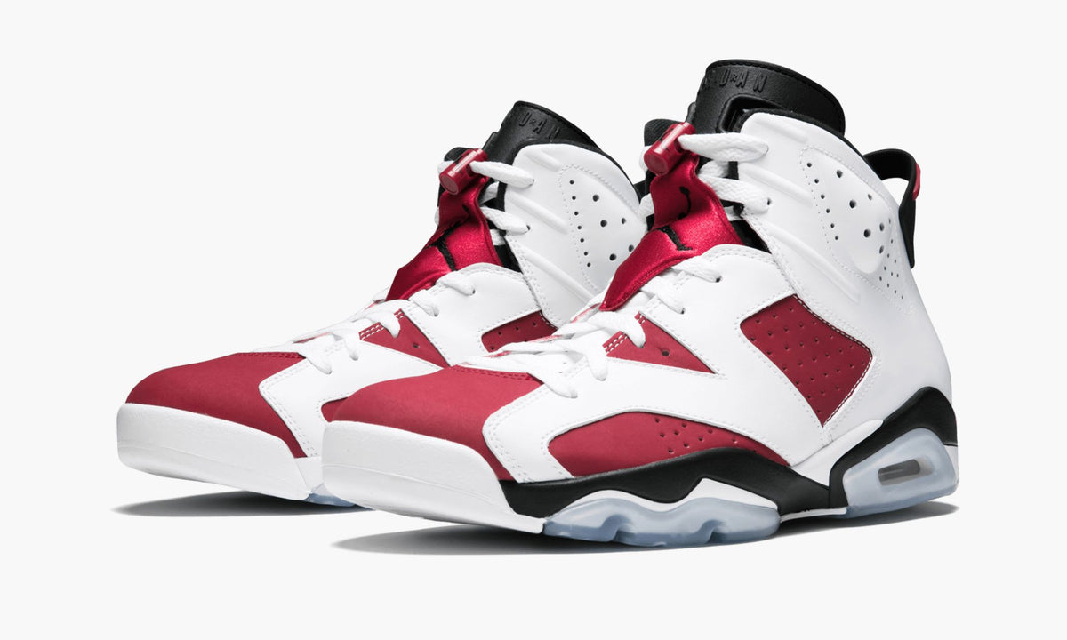 Air Jordan 6 Retro Carmine Sneakers - All-Day Comfort | Designer Kicks