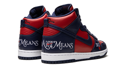 SB Dunk High "Supreme - By Any Means - Navy/Red" DN3741 600