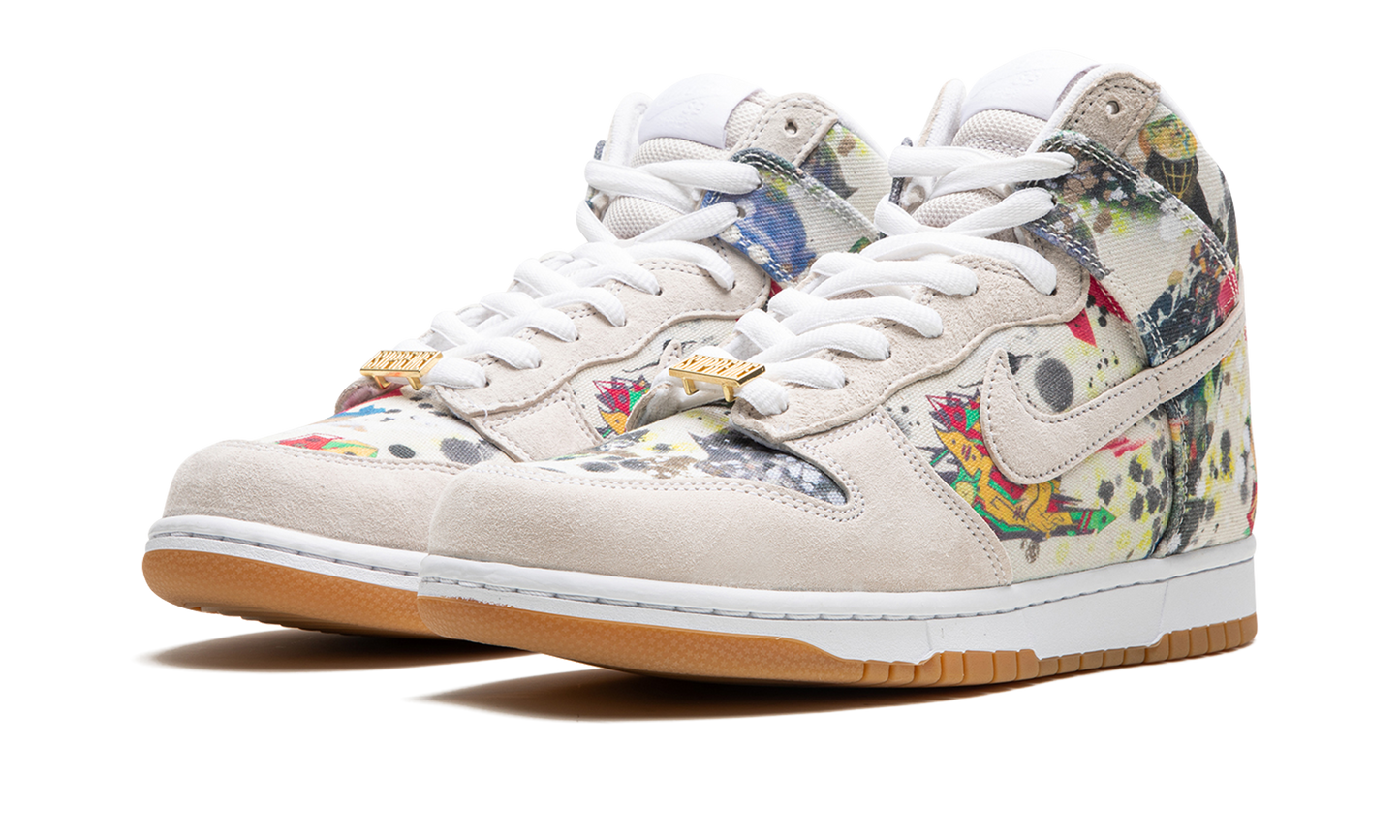 SB Dunk High "Supreme Rammellzee" FD8779 100