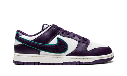 Dunk Low "Chenille Swoosh - Grand Purple" DQ7683 100