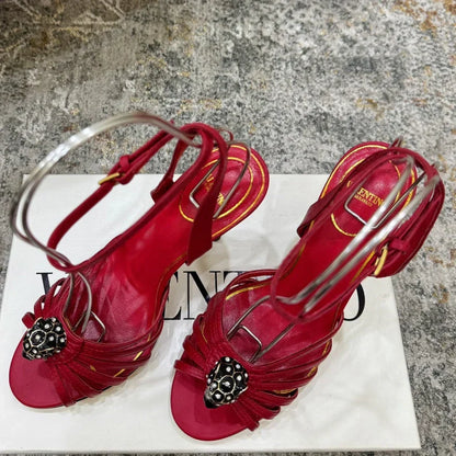 Valentino 2026 Panthea Embellished 105mm Sandal Leather 881566