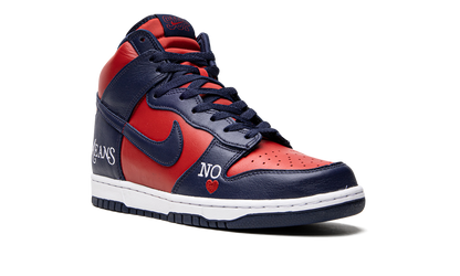 SB Dunk High "Supreme - By Any Means - Navy/Red" DN3741 600