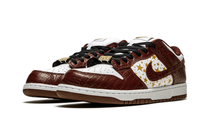 SB Dunk Low "Supreme - Stars - Barkroot Brown" DH3228 103