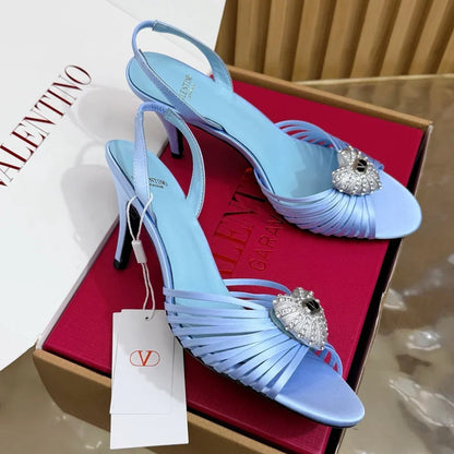 Valentino 2026 Garavani Coeur Royal 80mm Sandals 853006