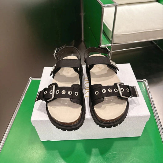 Dior 2026 Dioract Sandal Fabric Cowhide 718705