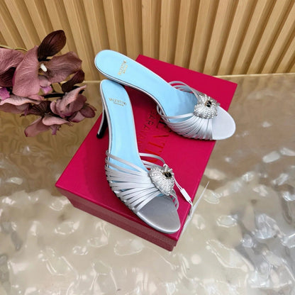 Valentino 2026 Garavani Coeur Royal 80mm Sandals 853005