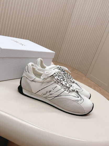 CD 25 Sketch Sneaker Calfskin with Suede 241609