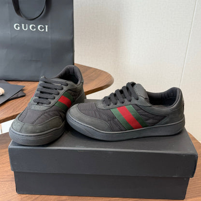 GG 26s Screener Sneaker Black Padded Nylon 102154