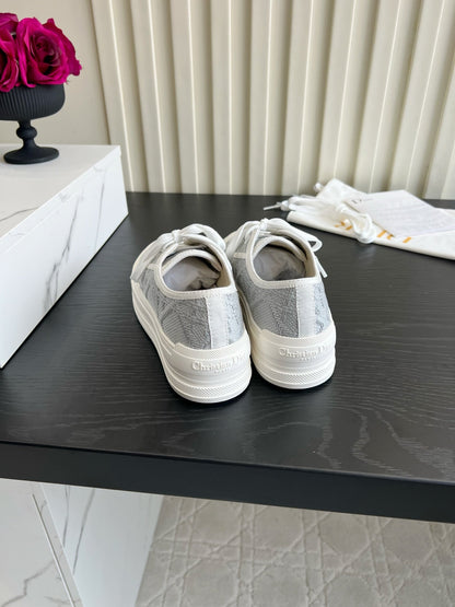 CD Dioriviera Walk'n'Dior Sneaker Grey Cotton 851245
