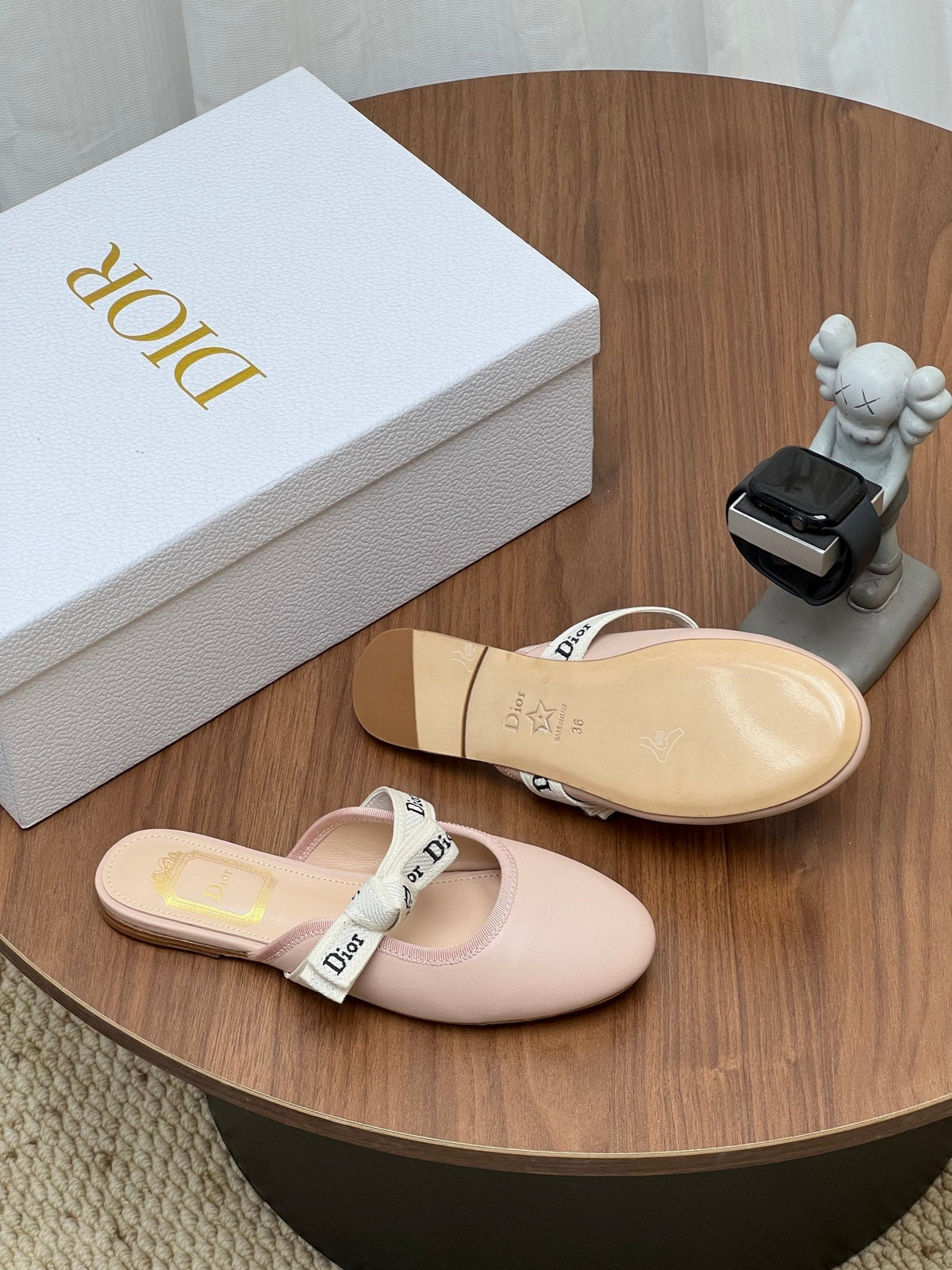 Dior 2026 J'Adior Mule Pink Cowhide 846584