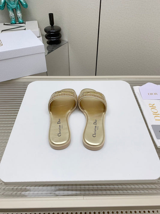 CD D-Lane Slide In Light Gold Cowhide 106285