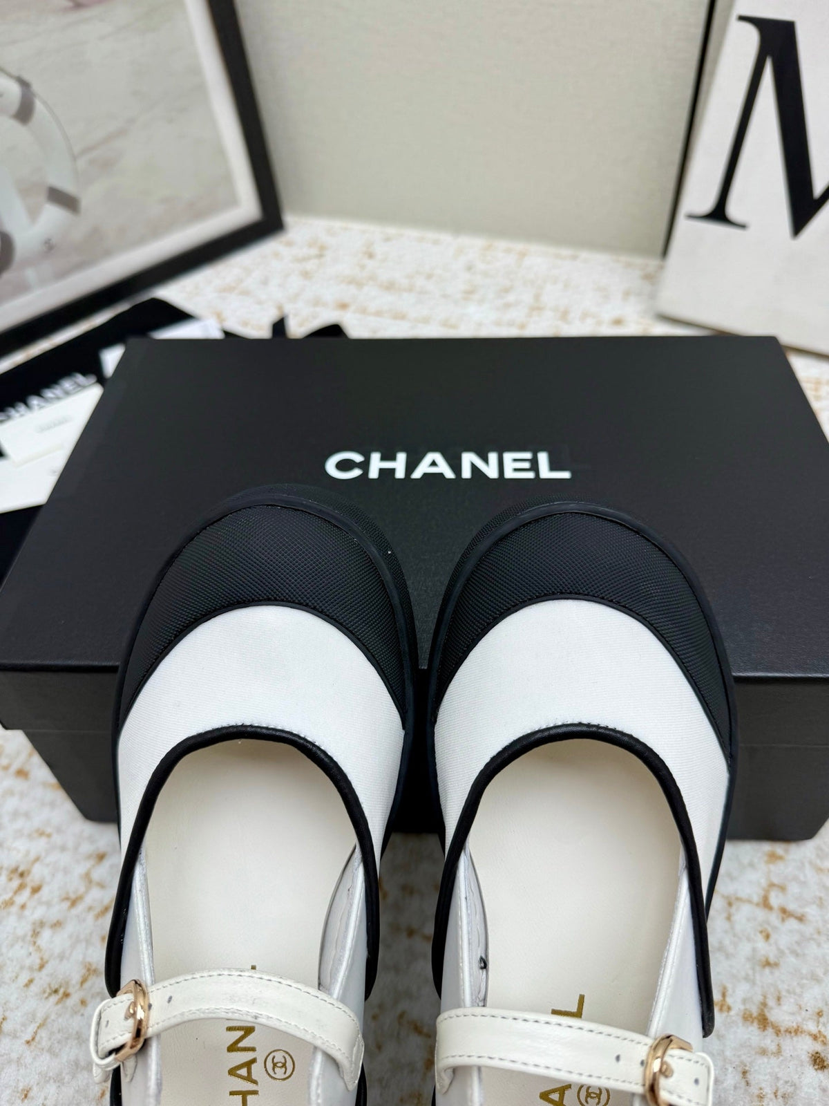 Chanel 2026 Coco Beach Mary Jane Shoes Synthetic Fabric Rubber 790967