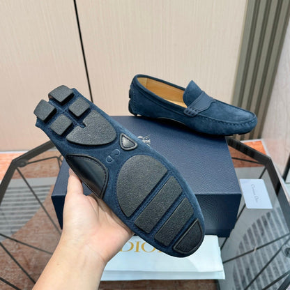 CD Odéon Men’s Loafer Dark Blue Suede 664116