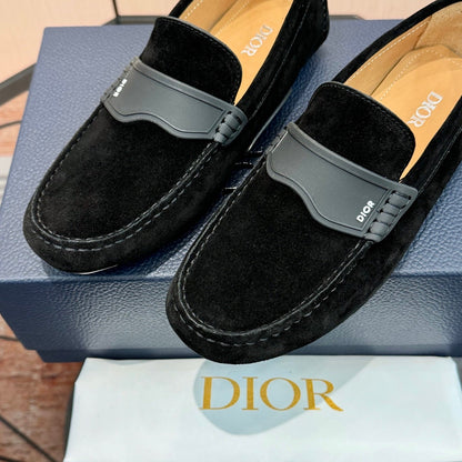 CD Odéon Men’s Loafer Black Suede 664117