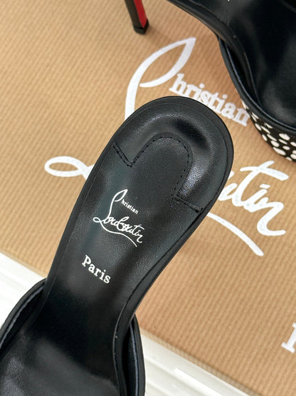 Christian Louboutin 2026 Apostropha High-Heeled Mules 80mm 785429