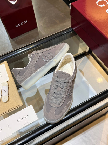 GG G75 Sneaker Grey Suede 818363