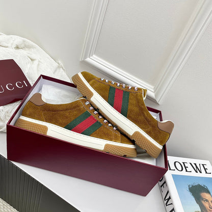 GG 26s Ace Men Sneaker Brown Suede 726753