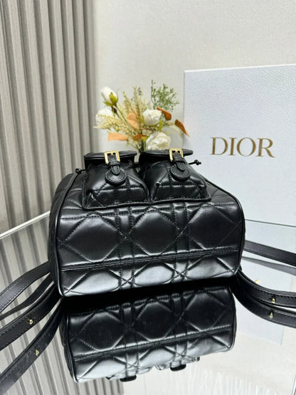 Dior 2026 Caro Backpack 26.5cm Lambskin