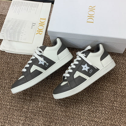 CD Star Sneaker Black Calfskin
