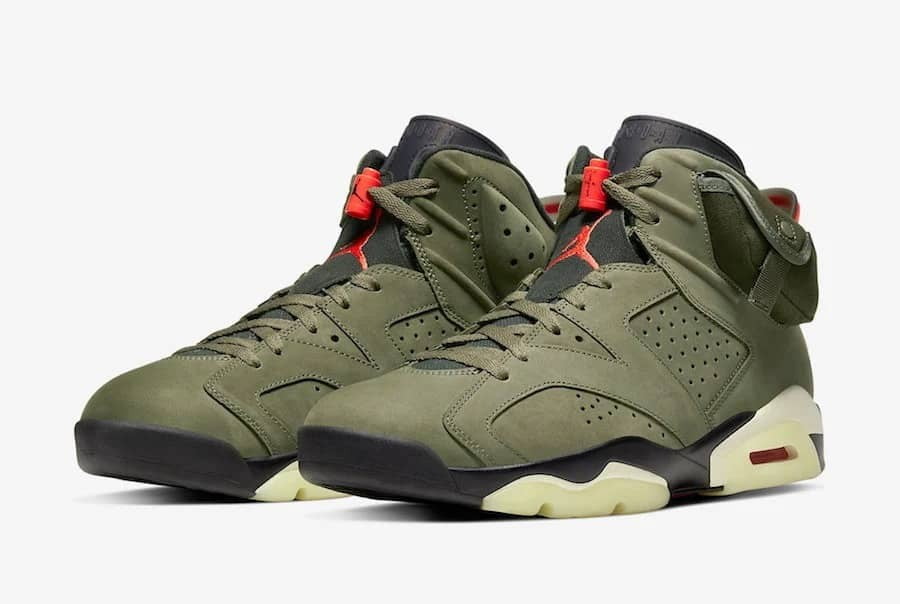 Jordan 6 Retro Travis Scott Sneakers - Signature Series