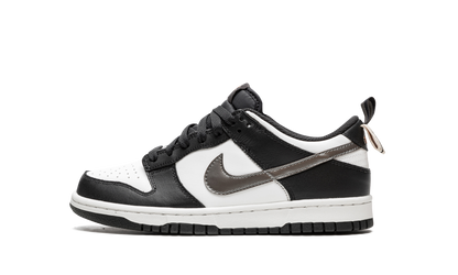 Dunk Low "Black White Metallic" DH9764 001