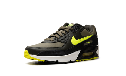 Air Max 90 Leather GS "Medium Olive Volt" DV3607 200