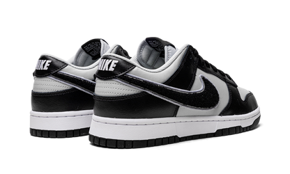 Dunk Low "Chenille Swoosh Black Grey" DQ7683 001