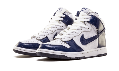 Dunk High "WHITE / MIDNIGHT NAVY" 304093 141